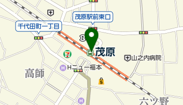 アルカード茂原の地図画像