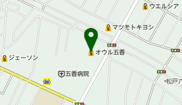 プラッツ五香の地図画像