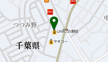 UNICUS野田の地図画像