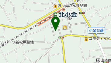 北小金ピコティの地図画像