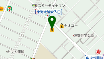 アクロスプラザ浦安東野の地図画像