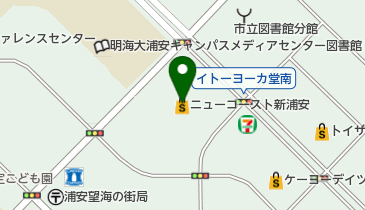 ニューコースト新浦安の地図画像