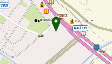 イオンタウン幕張西の地図画像