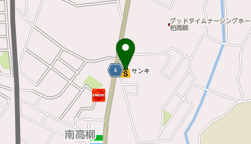 サンキ高柳店の地図画像