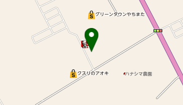 ハニーズ八街店の地図画像