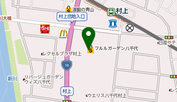 ハニーズフルルガーデン八千代店の地図画像