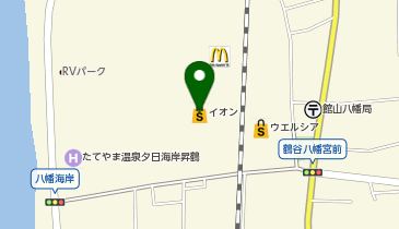 西松屋イオンタウン館山店の地図画像