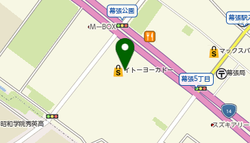 アカチャンホンポ幕張イトーヨーカドー店の地図画像