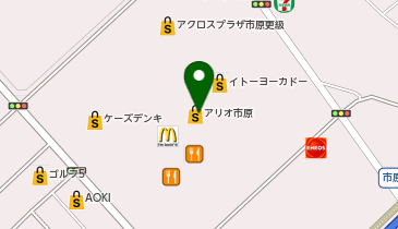アカチャンホンポアリオ市原店の地図画像