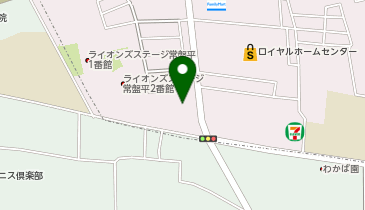 ワークマンプラス柏南増尾店の地図画像