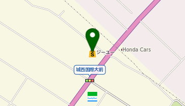 ジーユー東金店の地図画像