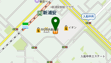 ワークマンプラス新浦安駅前店の地図画像