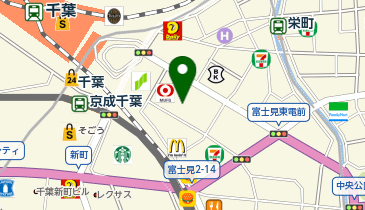 サカゼン千葉店の地図画像
