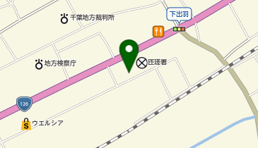 ワークマンプラス2八日市場店の地図画像