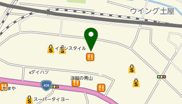 メガスポーツ成田店の地図画像