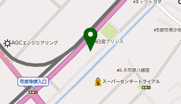 上州屋市原店の地図画像