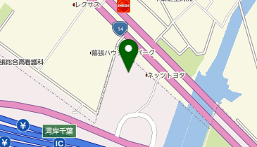 二木ゴルフ千葉幕張店の地図画像
