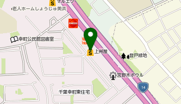 上州屋新千葉美浜店の地図画像