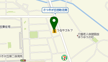 つるやゴルフ千葉さつきが丘店の地図画像
