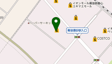 CNS幕張新都心店の地図画像