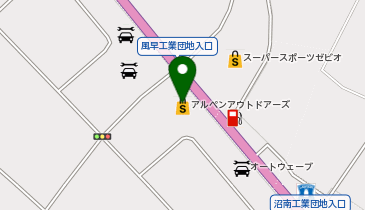 アルペンアウトドアーズフラッグシップストア柏店の地図画像
