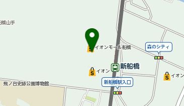 ジョーシン船橋イオンモール店の地図画像