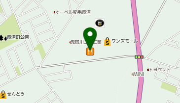 コジマ&times;ビックカメラワンズモール稲毛店の地図画像