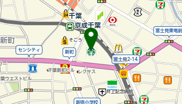 ヨドバシカメラマルチメディア千葉の地図画像