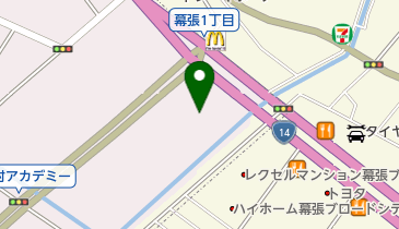 ニトリ幕張店の地図画像