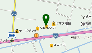 ニトリ旭店の地図画像