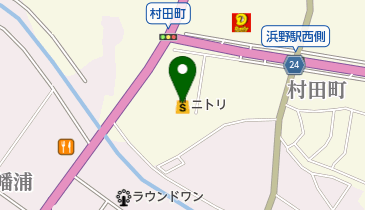 ニトリ千葉市原店の地図画像