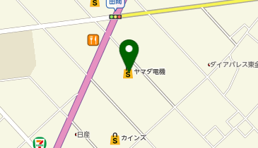 ニトリ東金店の地図画像