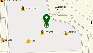 アクタスコンテナ木更津店の地図画像