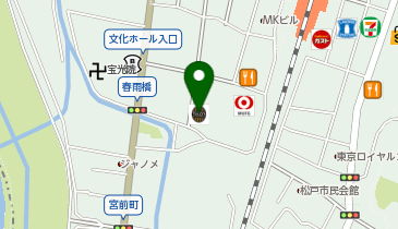 ニトリKITE MITE MATSUDO店の地図画像