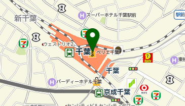 Francfrancペリエ千葉店の地図画像