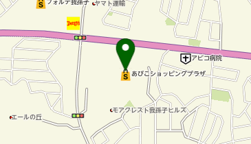 ニトリデコホームあびこショッピングプラザ店の地図画像