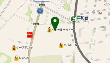 ニトリデコホームイトーヨーカドー流山店の地図画像