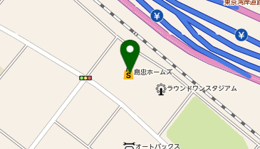 ニトリ幕張新都心店の地図画像