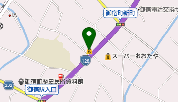 (有)内山商店の地図画像