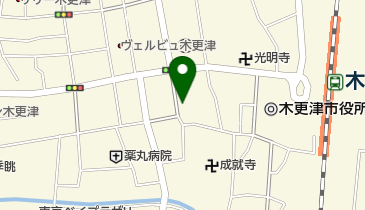 木更津多田屋西口店の地図画像