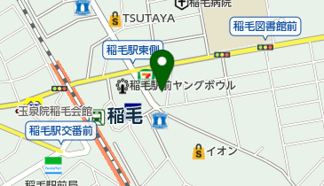 ファミリーマート多田屋稲毛店の地図画像