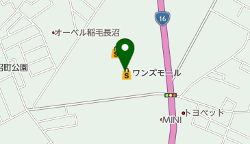 アシーネ千葉長沼店の地図画像