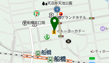 ときわ書房イトーヨーカドー船橋店の地図画像