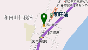 石井書店の地図画像