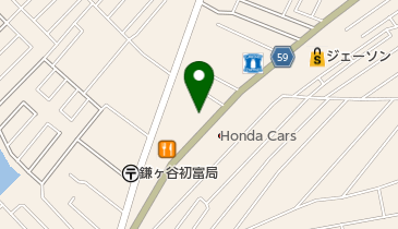 WonderGOO鎌ヶ谷店の地図画像