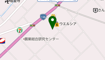 WonderGOO成東店の地図画像