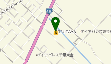 WonderGOO東金店の地図画像