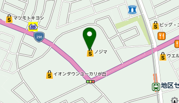 くまざわ書店ユーカリが丘店の地図画像