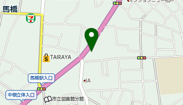 ブックオフ6号松戸馬橋店の地図画像