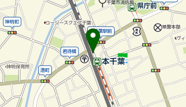 ブックオフJR本千葉駅前店の地図画像